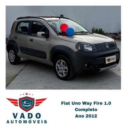 FIAT UNO 1.0 EVO WAY 8V FLEX 4P MANUAL FIAT UNO 1.0 EVO WAY 8V FLEX 4P MANUAL